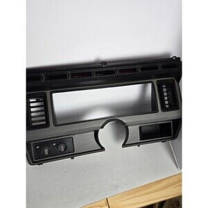 1986 Ford F150 F250 F350 BRONCO Dash Cluster Instrument Bezel OEM Gray/blk